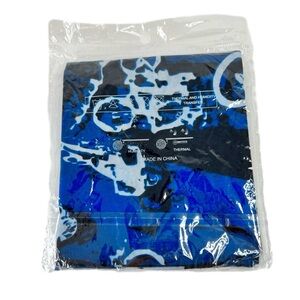 New in Package Blue Bike Snood Neckerchief Headband Scarf